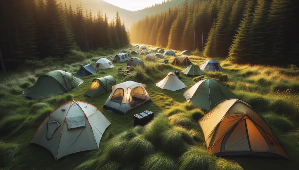 Best camping tents pitched in forest clearing - The Gear Life review